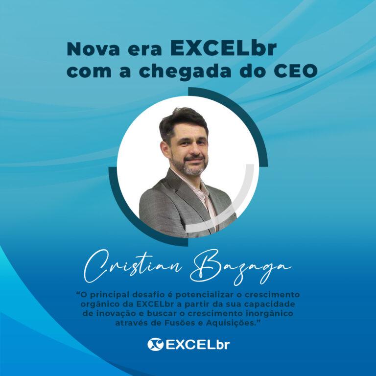 A EXCELbr anuncia Cristian Bazaga como novo CEO